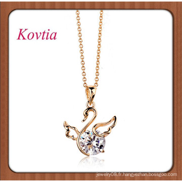 Produits Collier pendentif en or rose en argent 2015